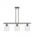 Bella - 3 Light - 36 inch - Oil Rubbed Bronze - Cord hung - Island Light (3442|516-3I-OB-G558-6SDY)