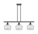 Rochester - 3 Light - 36 inch - Oil Rubbed Bronze - Cord hung - Island Light (3442|516-3I-OB-G556-8CL)