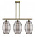 Vaz - 3 Light - 37 inch - Antique Brass - Cord hung - Island Light (3442|516-3I-AB-G557-10SM)