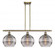 Rochester - 3 Light - 37 inch - Antique Brass - Cord hung - Island Light (3442|516-3I-AB-G556-10SM)