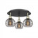Rochester - 3 Light - 18 inch - Black Antique Brass - Semi-Flush Mount (3442|516-3C-BAB-G556-6SM)