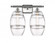 Vaz - 2 Light - 18 inch - Brushed Satin Nickel - Bath Vanity Light (3442|516-2W-SN-G557-8CL)