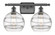 Rochester - 2 Light - 18 inch - Oil Rubbed Bronze - Bath Vanity Light (3442|516-2W-OB-G556-8CL)