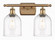 Bella - 2 Light - 16 inch - Brushed Brass - Bath Vanity Light (3442|516-2W-BB-G558-6CL)