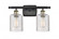 Cobbleskill - 2 Light - 15 inch - Black Antique Brass - Bath Vanity Light (3442|516-2W-BAB-G112C-5CL)