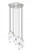11 Light Chandelier (276|651P-11R-BN)