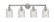Cobbleskill - 4 Light - 32 inch - Brushed Satin Nickel - Bath Vanity Light (3442|616-4W-SN-G112C-5CL)
