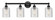 Cobbleskill - 4 Light - 32 inch - Matte Black - Bath Vanity Light (3442|616-4W-BK-G112C-5CL)