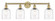 Bella - 4 Light - 33 inch - Brushed Brass - Bath Vanity Light (3442|616-4W-BB-G558-6CL)