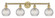 Athens - 4 Light - 33 inch - Brushed Brass - Bath Vanity Light (3442|616-4W-BB-G122C-6CL)