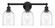 Bella - 3 Light - 24 inch - Matte Black - Bath Vanity Light (3442|616-3W-BK-G558-6CL)