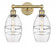 Vaz - 2 Light - 15 inch - Brushed Brass - Bath Vanity Light (3442|616-2W-BB-G557-6CL)