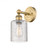 Cobbleskill - 1 Light - 5 inch - Brushed Brass - Sconce (3442|616-1W-BB-G112C-5CL)