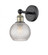 Athens - 1 Light - 6 inch - Black Antique Brass - Sconce (3442|616-1W-BAB-G122C-6CL)