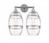 Vaz - 2 Light - 17 inch - Polished Chrome - Bath Vanity Light (3442|616-2W-PC-G557-8CL)