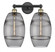 Vaz - 2 Light - 17 inch - Black Antique Brass - Bath Vanity Light (3442|616-2W-BAB-G557-8SM)