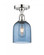 Bella - 1 Light - 6 inch - Polished Chrome - Semi-Flush Mount (3442|616-1F-PC-G558-6BL)