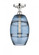 Vaz - 1 Light - 8 inch - Polished Chrome - Semi-Flush Mount (3442|616-1F-PC-G557-8BL)