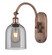 Bella - 1 Light - 6 inch - Antique Copper - Adjustable Swing Arm (3442|518-1W-AC-G558-6SM)
