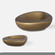 Uttermost Ovate Brass Bowls Set Of 2 (85|18081)