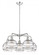 Rochester - 5 Light - 26 inch - Polished Chrome - Chandelier (3442|516-5CR-PC-G556-8CL)