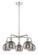Rochester - 5 Light - 24 inch - Polished Chrome - Chandelier (3442|516-5CR-PC-G556-6SM)