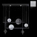 Selene 56.5''W Pendant (97|922740-4ST)