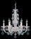 Sterling 6 Light 120V Chandelier in Polished Silver with Clear Radiance Crystal (168|2994-40R)