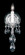 Sterling 1 Light 120V Wall Sconce in Polished Silver with Clear Radiance Crystal (168|2990-40R)