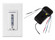 Hardwired Wall Remote Control/Receiver. Fan Speed and Downlight Control. (Non-Reversing) (38|MCRC3)