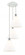 Berkshire - 3 Light - 19 inch - White Polished Chrome - Cord Hung - Multi Pendant (3442|113B-3P-WPC-GBC-121)