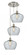 Fenton - 3 Light - 18 inch - Brushed Satin Nickel - Cord Hung - Multi Pendant (3442|113B-3P-SN-G92-L)