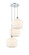 Cindyrella - 3 Light - 19 inch - Polished Chrome - Cord Hung - Multi Pendant (3442|113B-3P-PC-G651-12)