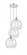 Athens - 3 Light - 18 inch - Polished Chrome - Cord Hung - Multi Pendant (3442|113B-3P-PC-G124-12)