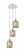 Cobbleskill - 3 Light - 12 inch - Polished Chrome - Cord Hung - Multi Pendant (3442|113B-3P-PC-G116)