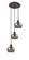 Fenton - 3 Light - 13 inch - Oil Rubbed Bronze - Cord Hung - Multi Pendant (3442|113B-3P-OB-G93)
