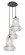 Springwater - 3 Light - 19 inch - Matte Black - Cord Hung - Multi Pendant (3442|113B-3P-BK-G212)
