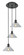 Orwell - 3 Light - 15 inch - Matte Black - Cord Hung - Multi Pendant (3442|113B-3P-BK-G132)