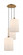 Cobbleskill - 3 Light - 16 inch - Brushed Brass - Cord Hung - Multi Pendant (3442|113B-3P-BB-G111-L)