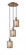 Cobbleskill - 3 Light - 12 inch - Antique Copper - Cord Hung - Multi Pendant (3442|113B-3P-AC-G116)