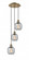 Belfast - 3 Light - 13 inch - Antique Brass - Cord Hung - Multi Pendant (3442|113B-3P-AB-G104)