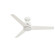 Hunter 52 inch Malden Matte White Ceiling Fan and Handheld Remote (4797|52605)