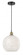 White Mouchette - 1 Light - 12 inch - Black Antique Brass - Cord Hung - Mini Pendant (3442|616-1P-BAB-G1216-12WM)