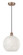 White Mouchette - 1 Light - 12 inch - Antique Copper - Cord Hung - Mini Pendant (3442|616-1P-AC-G1216-12WM)