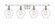 Cindyrella - 4 Light - 38 inch - White Polished Chrome - Bath Vanity Light (3442|516-4W-WPC-G652-8)