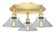 Orwell - 3 Light - 20 inch - Satin Gold - Flush Mount (3442|516-3C-SG-G132)