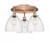 Bristol - 3 Light - 21 inch - Antique Copper - Semi-Flush Mount (3442|516-3C-AC-GBD-94)