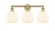White Venetian - 3 Light - 26 inch - Brushed Brass - Bath Vanity Light (3442|616-3W-BB-G1217-8WV)
