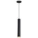Century; 12 Watt; 16''; LED Pendant; Matte Black and Brushed Brass Finish (81|62/818)