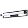 Canal LED Medium Vanity; Matte Black Finish; White Acrylic Lens (81|62/668)